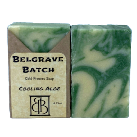 Cooling Aloe Cold Process Soap